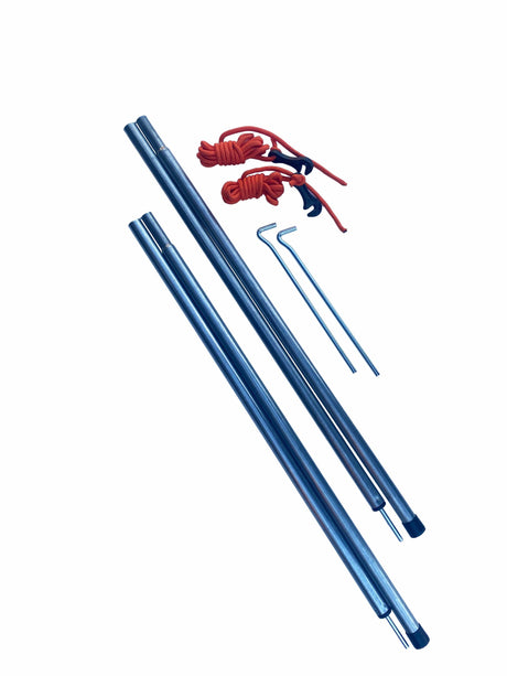 Swag Awning Pole Set ? Adjustable 29.5 to 54 inches