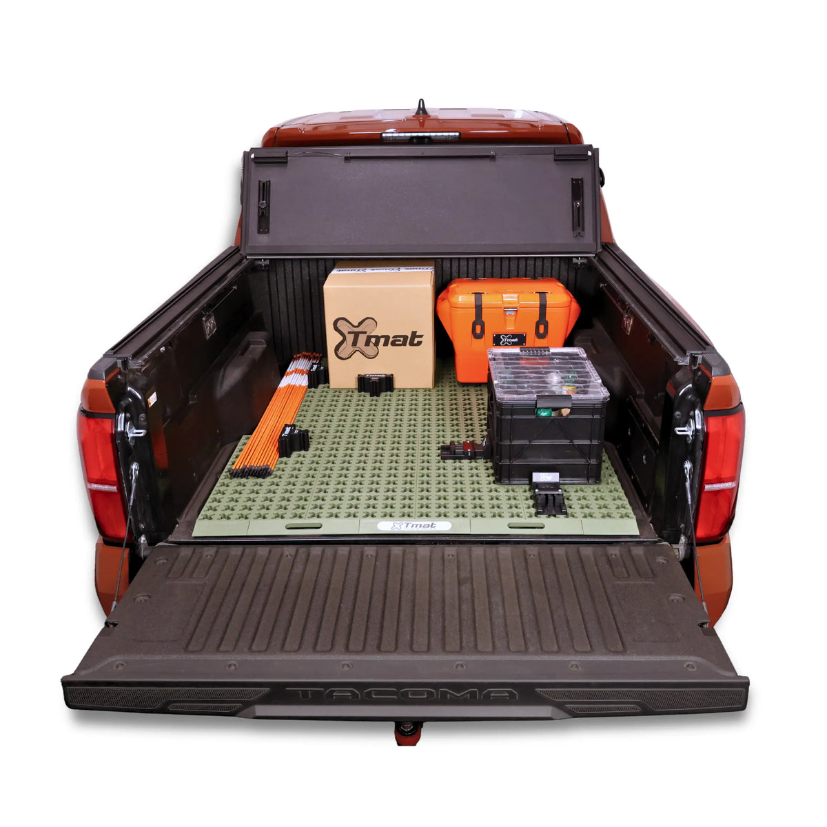 Tmat Truck Bed Organizer Slide Out Mat | Universal Fit for Standard Beds 6' to 6'5"