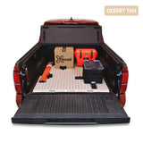 Tmat Midsize Truck Bed Organizer Slide Out Mat – Universal Fit for 5' Beds (Tacoma, Ranger, Colorado & More)
