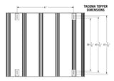 Toyota Tacoma Bed Rack - DRIFTR Topper (Add-on)