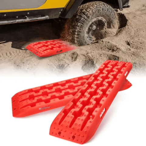 Traction Boards Set of 2 Red
